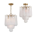 CRYSTORAMA, OLLIE SEMI FLUSH MOUNT, FLUSH MOUNT CEILING LIGHTS