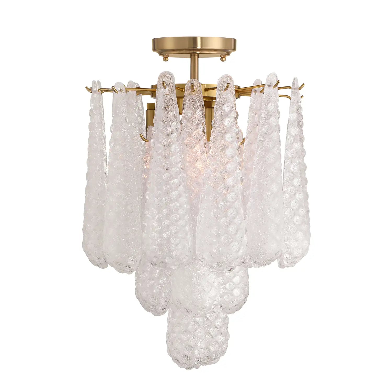 CRYSTORAMA, OLLIE SEMI FLUSH MOUNT, FLUSH MOUNT CEILING LIGHTS