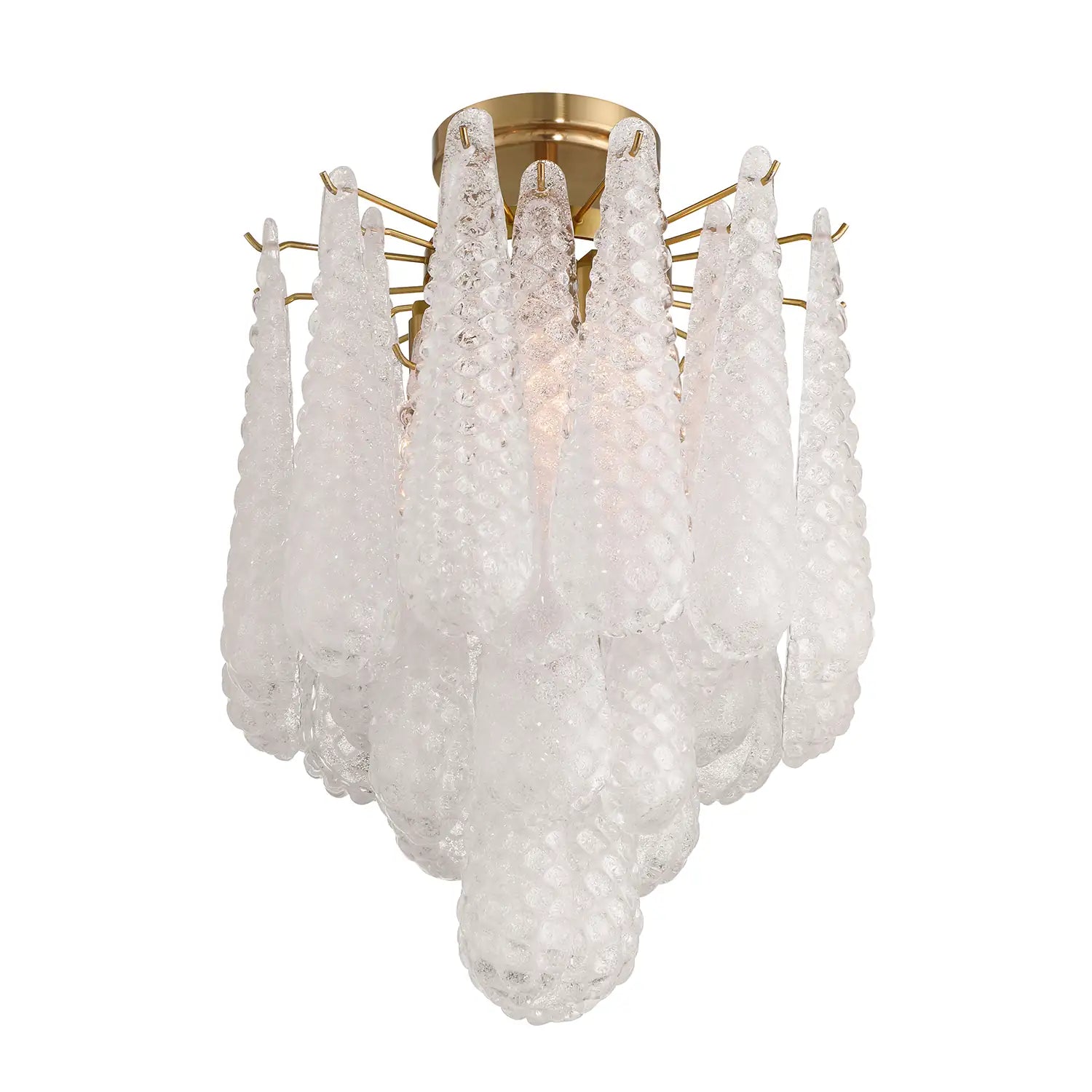 CRYSTORAMA, OLLIE SEMI FLUSH MOUNT, FLUSH MOUNT CEILING LIGHTS