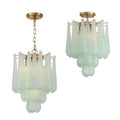 CRYSTORAMA, OLLIE SEMI FLUSH MOUNT, FLUSH MOUNT CEILING LIGHTS