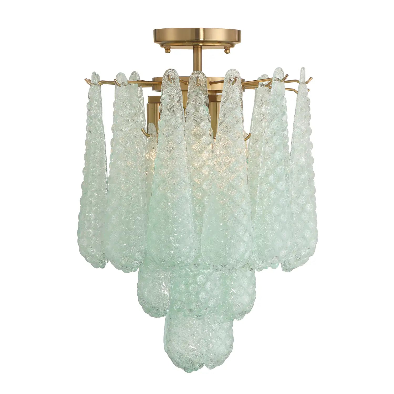 CRYSTORAMA, OLLIE SEMI FLUSH MOUNT, FLUSH MOUNT CEILING LIGHTS