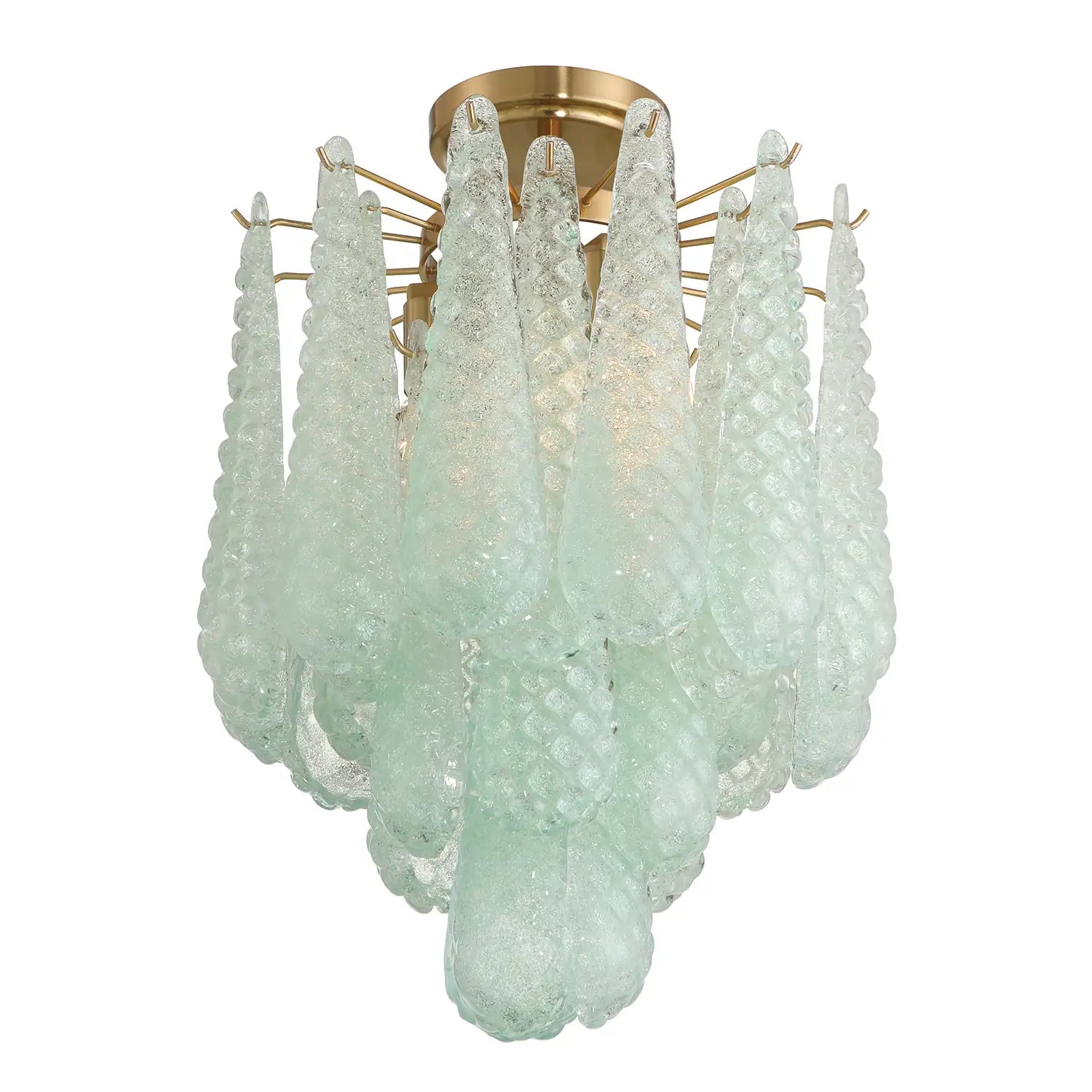 CRYSTORAMA, OLLIE SEMI FLUSH MOUNT, FLUSH MOUNT CEILING LIGHTS