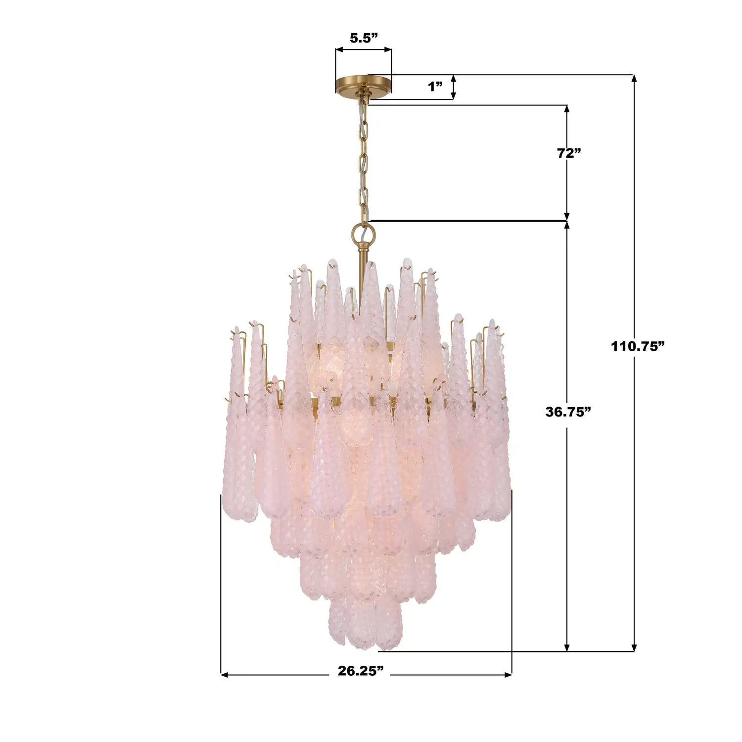 CRYSTORAMA, OLLIE CHANDELIER, CHANDELIER LIGHT