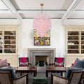 CRYSTORAMA, OLLIE CHANDELIER, CHANDELIER LIGHT
