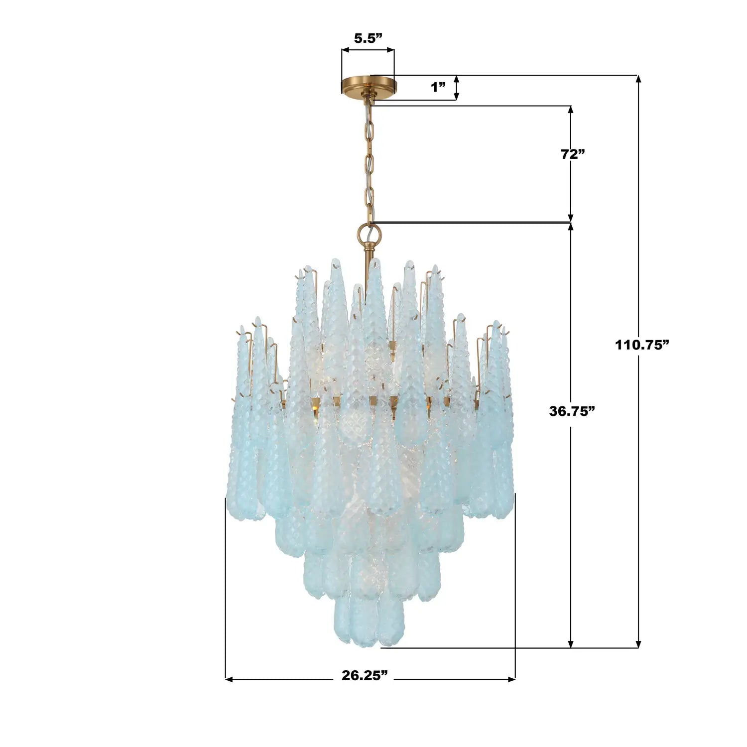 CRYSTORAMA, OLLIE CHANDELIER, CHANDELIER LIGHT