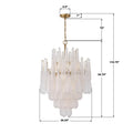 CRYSTORAMA, OLLIE CHANDELIER, CHANDELIER LIGHT