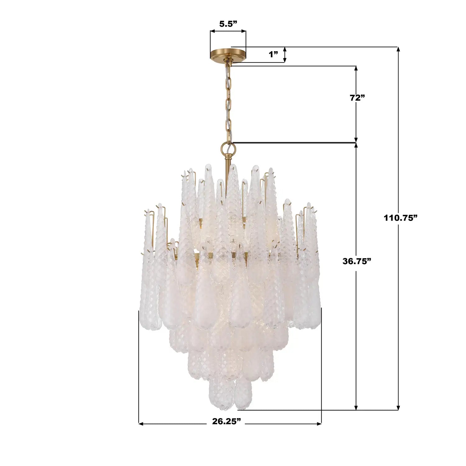 CRYSTORAMA, OLLIE CHANDELIER, CHANDELIER LIGHT