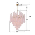CRYSTORAMA, OLLIE CHANDELIER, CHANDELIER LIGHT