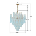 CRYSTORAMA, OLLIE CHANDELIER, CHANDELIER LIGHT