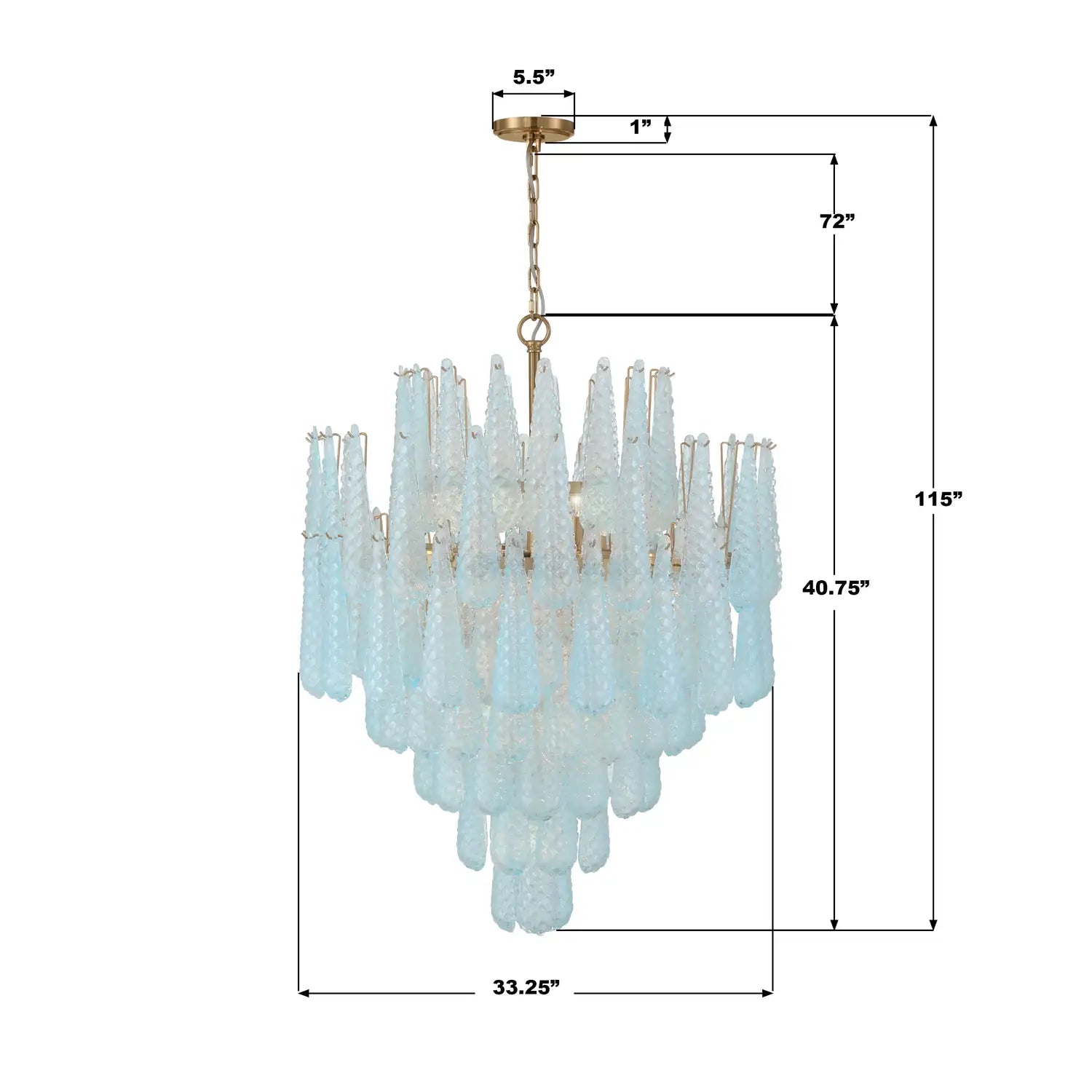 CRYSTORAMA, OLLIE CHANDELIER, CHANDELIER LIGHT