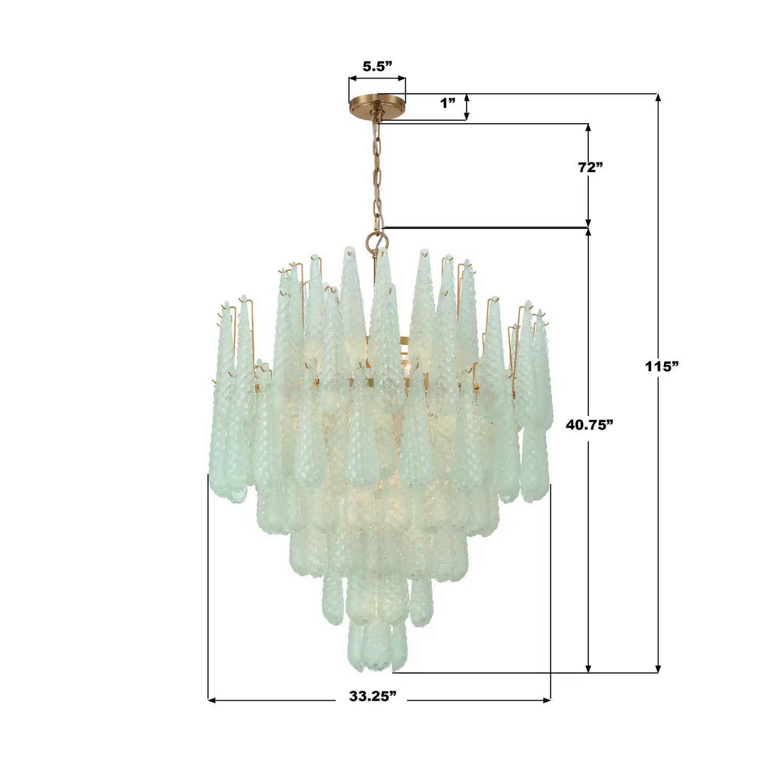 CRYSTORAMA, OLLIE CHANDELIER, CHANDELIER LIGHT