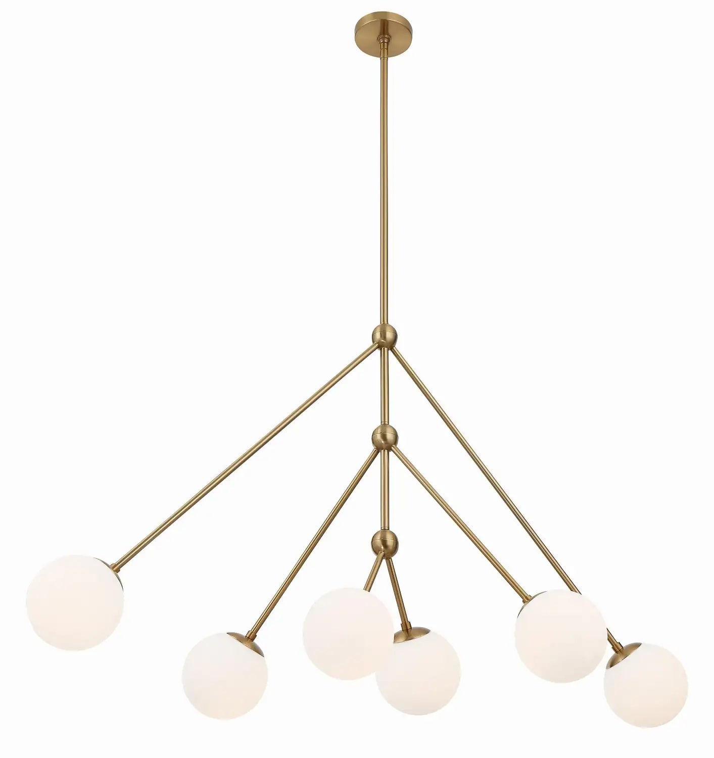 CRYSTORAMA, OMNI LINEAR CHANDELIER, CHANDELIER LIGHT