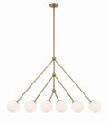 CRYSTORAMA, OMNI LINEAR CHANDELIER, CHANDELIER LIGHT