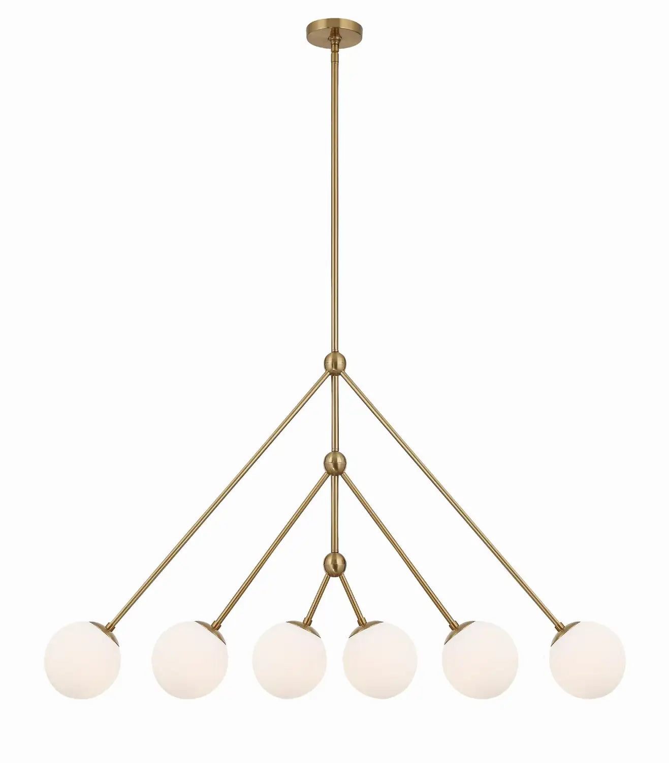 CRYSTORAMA, OMNI LINEAR CHANDELIER, CHANDELIER LIGHT