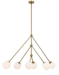 CRYSTORAMA, OMNI LINEAR CHANDELIER, CHANDELIER LIGHT