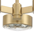 CRYSTORAMA, ORSON MODERN SEMI FLUSH MOUNT, FLUSH MOUNT CEILING LIGHTS 