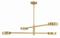 CRYSTORAMA, ORSON MODERN LINEAR CHANDELIER, CHANDELIER LIGHT