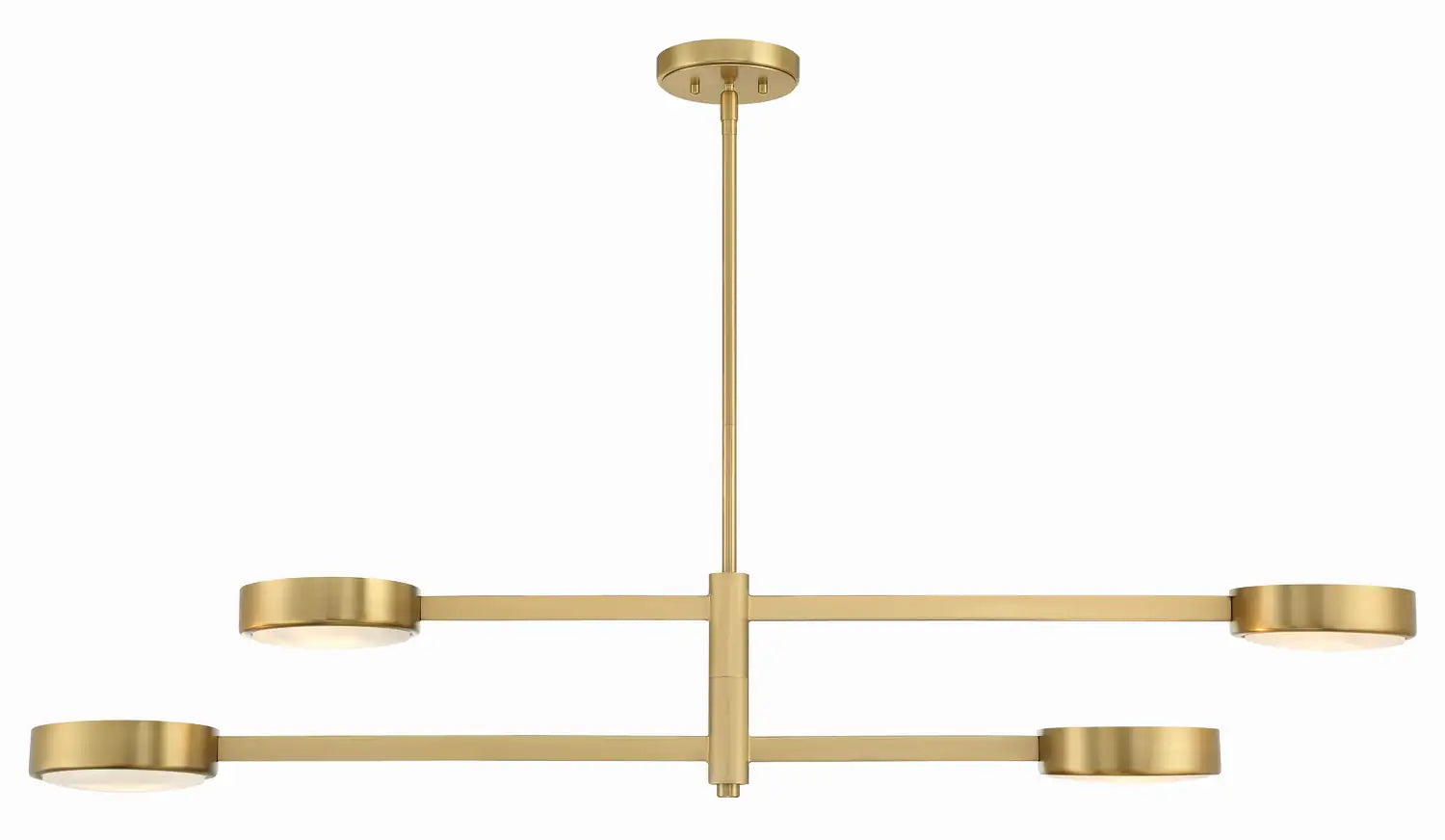 CRYSTORAMA, ORSON MODERN LINEAR CHANDELIER, CHANDELIER LIGHT