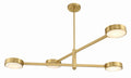 CRYSTORAMA, ORSON MODERN LINEAR CHANDELIER, CHANDELIER LIGHT