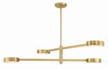CRYSTORAMA, ORSON MODERN LINEAR CHANDELIER, CHANDELIER LIGHT
