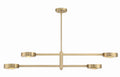 CRYSTORAMA, ORSON MODERN LINEAR CHANDELIER, CHANDELIER LIGHT