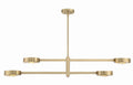 CRYSTORAMA, ORSON MODERN LINEAR CHANDELIER, CHANDELIER LIGHT