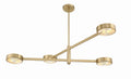 CRYSTORAMA, ORSON MODERN LINEAR CHANDELIER, CHANDELIER LIGHT
