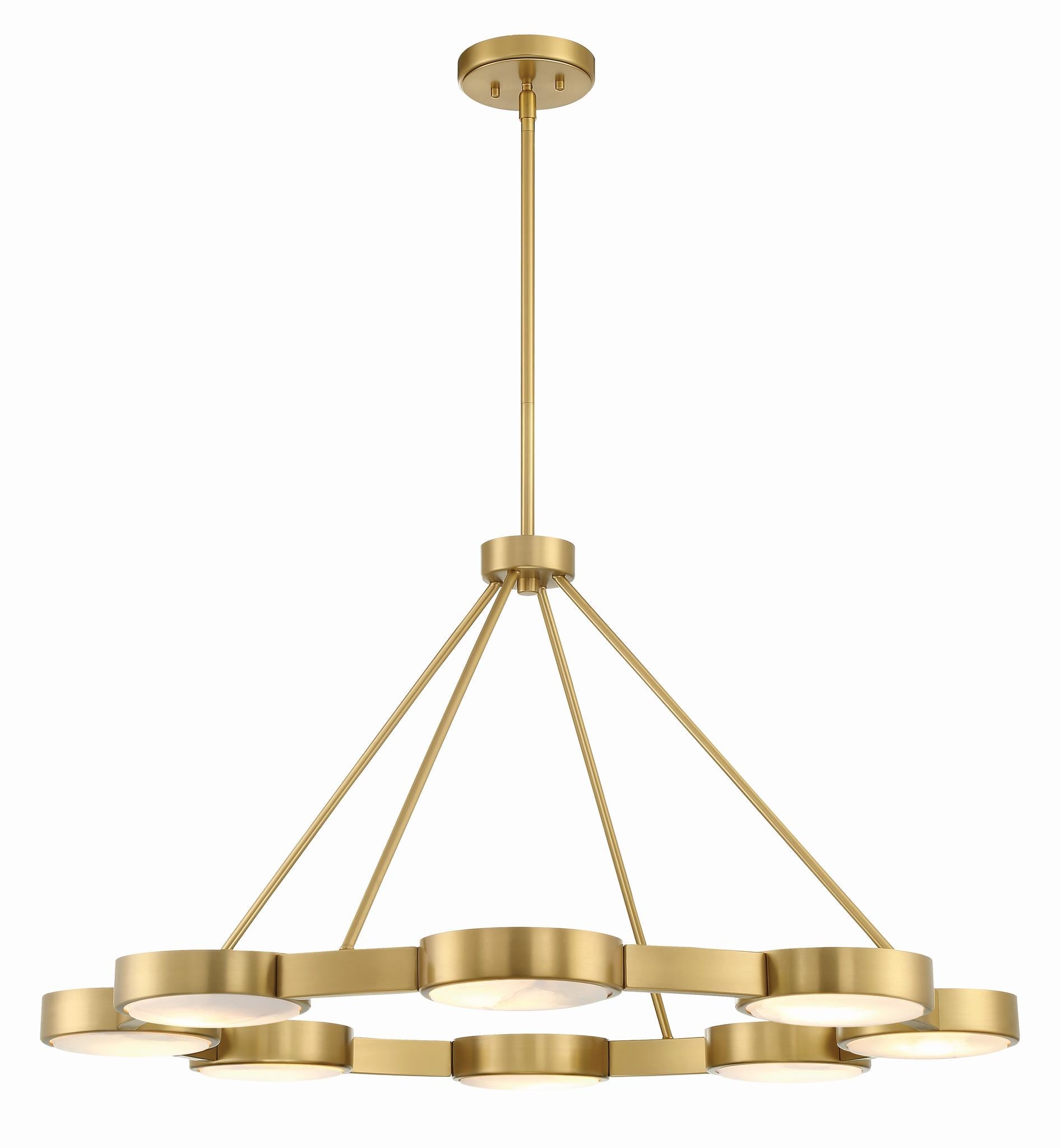CRYSTORAMA, ORSON MODERN CHANDELIER, CHANDELIER LIGHT