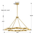 CRYSTORAMA, ORSON MODERN CHANDELIER, CHANDELIER LIGHT