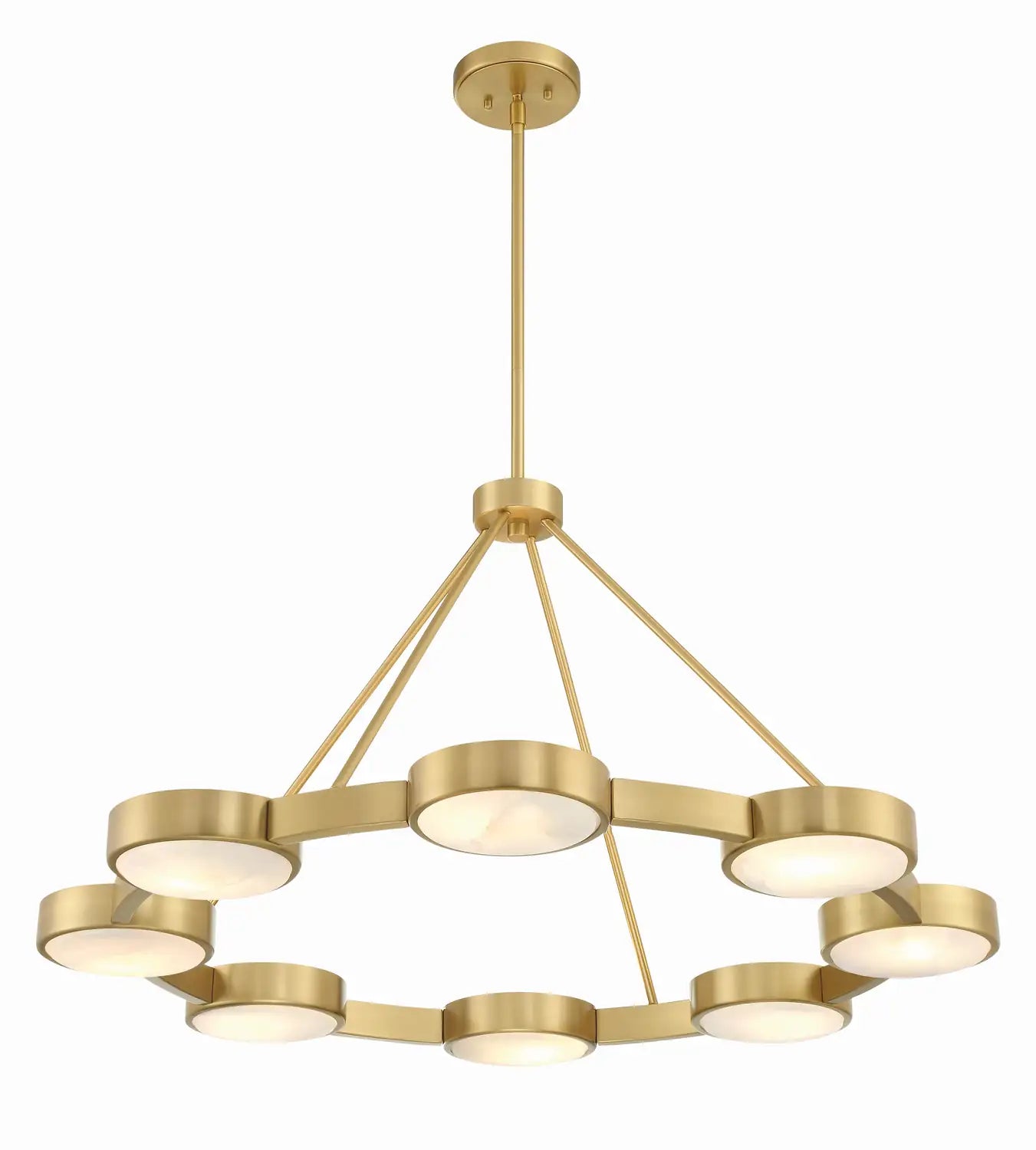 CRYSTORAMA, ORSON MODERN CHANDELIER, CHANDELIER LIGHT