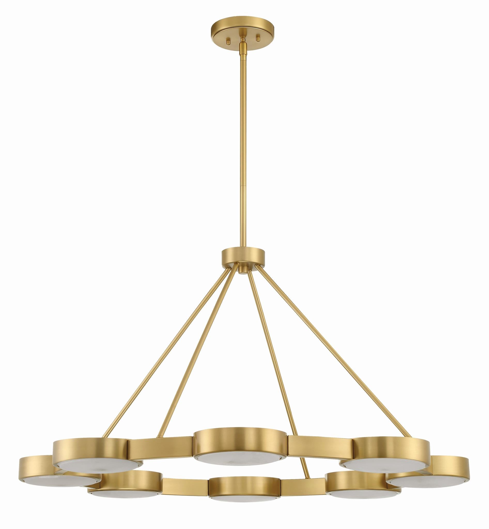 CRYSTORAMA, ORSON MODERN CHANDELIER, CHANDELIER LIGHT
