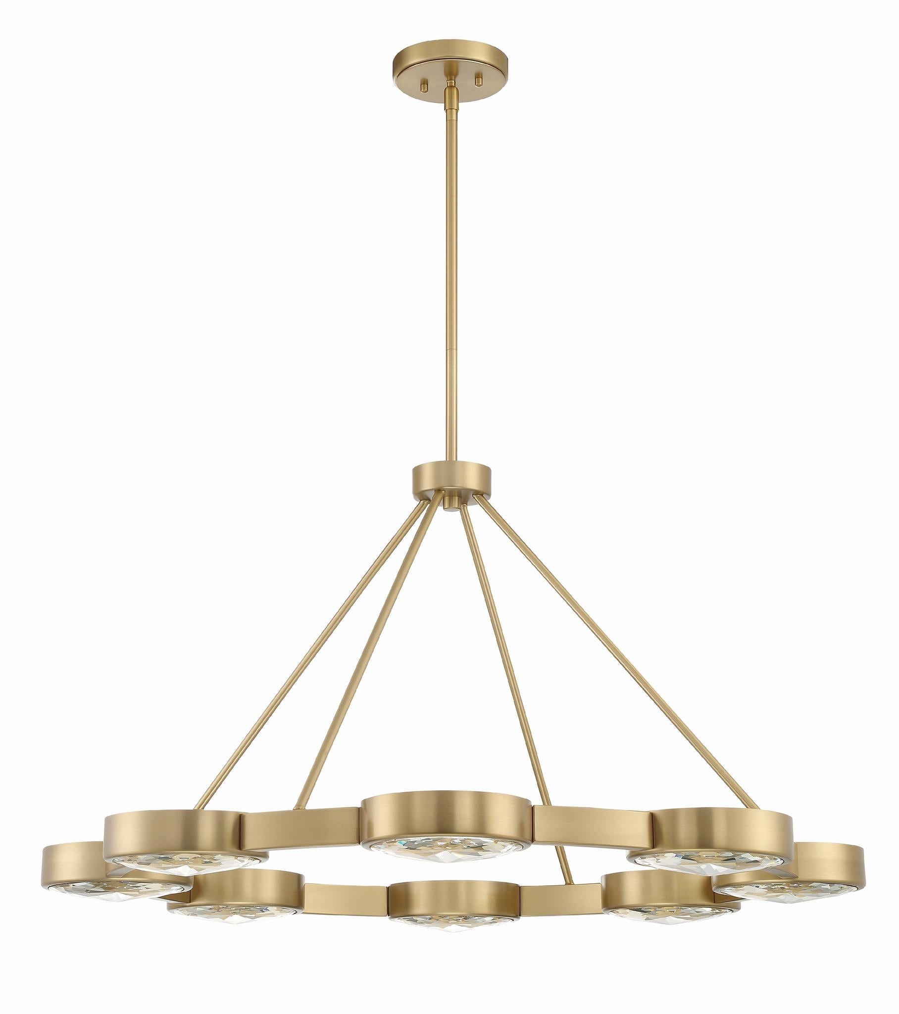 CRYSTORAMA, ORSON MODERN CHANDELIER, CHANDELIER LIGHT