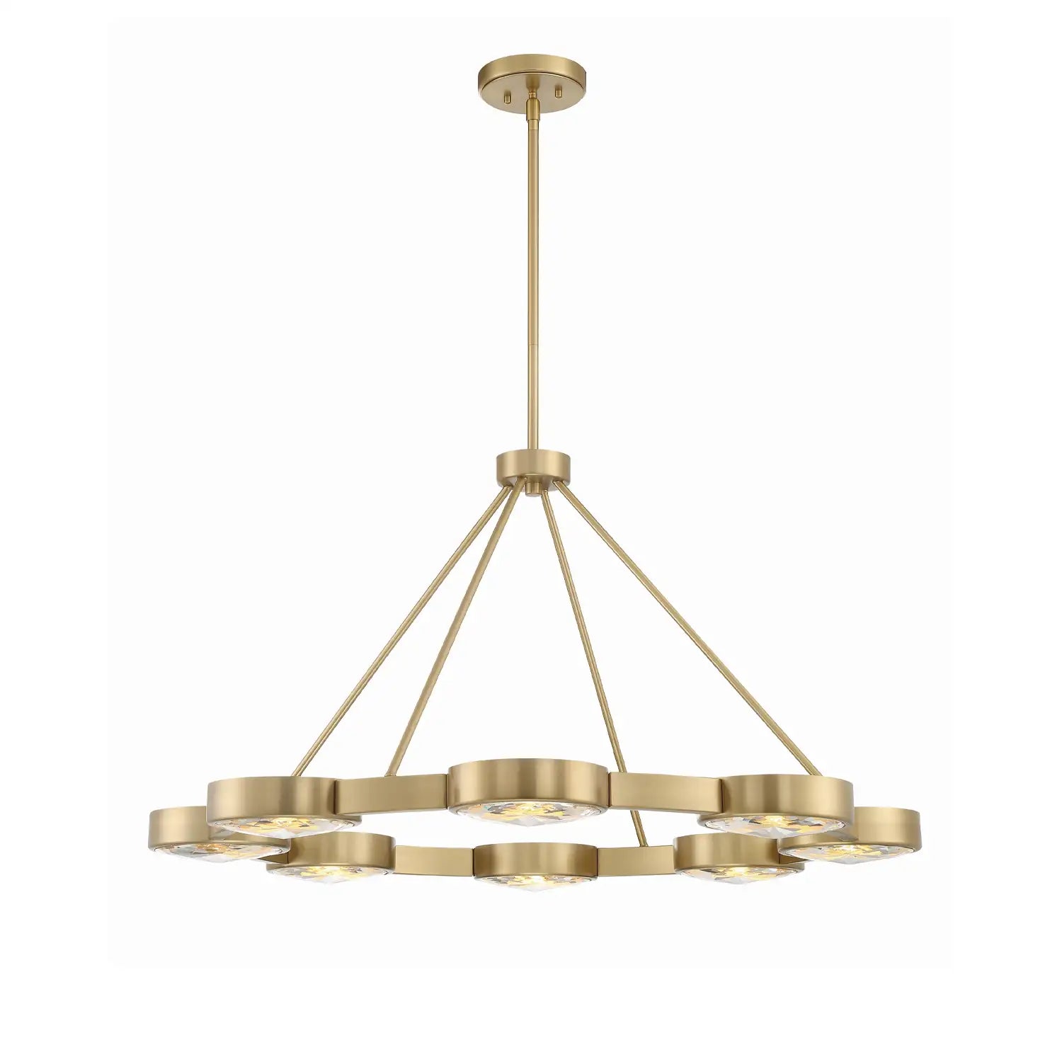 CRYSTORAMA, ORSON MODERN CHANDELIER, CHANDELIER LIGHT