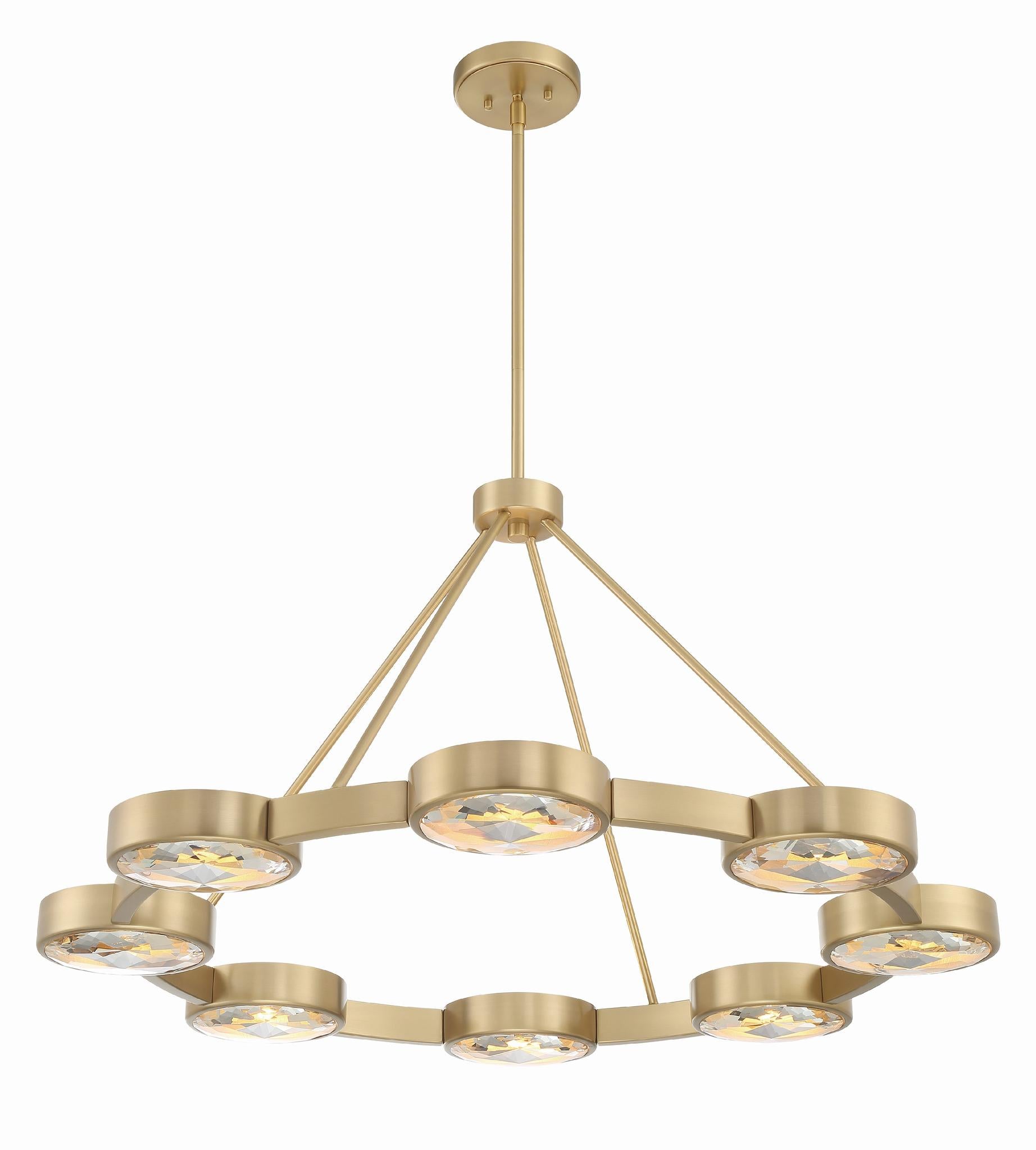 CRYSTORAMA, ORSON MODERN CHANDELIER, CHANDELIER LIGHT