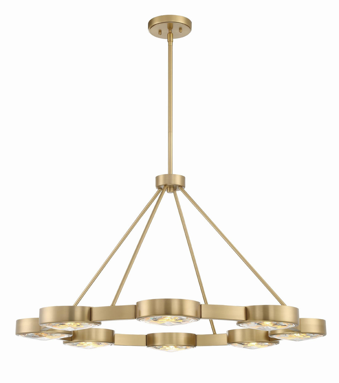 CRYSTORAMA, ORSON MODERN CHANDELIER, CHANDELIER LIGHT