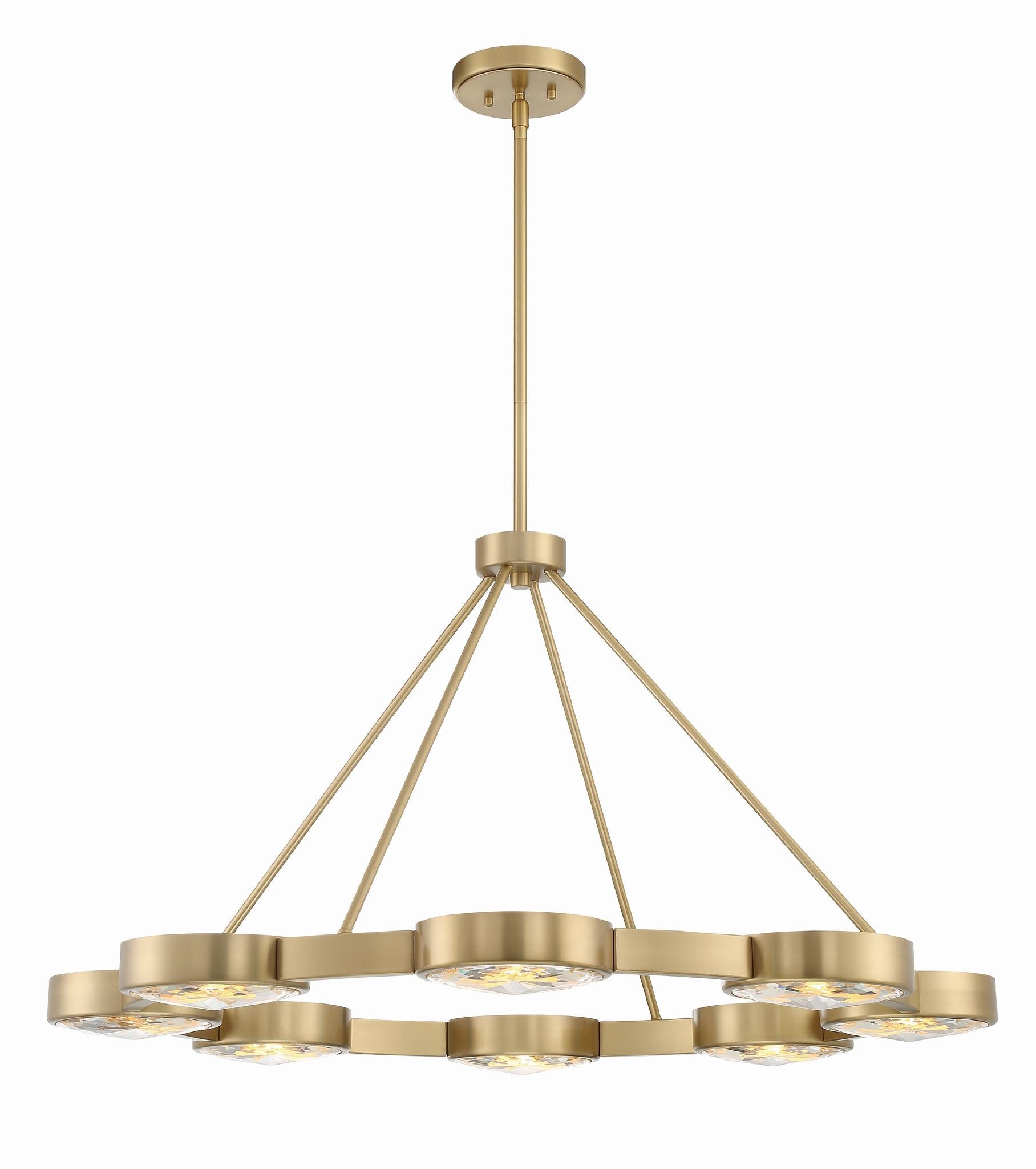 CRYSTORAMA, ORSON MODERN CHANDELIER, CHANDELIER LIGHT