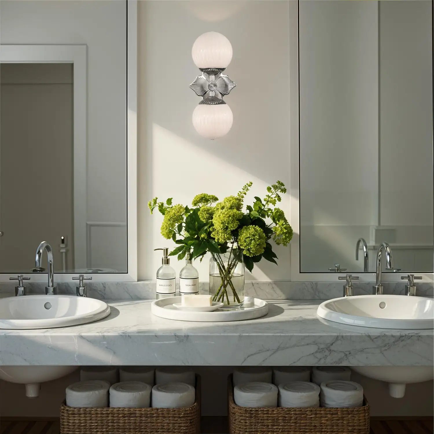 CRYSTORAMA, ORLY SCONCE, WALL SCONCES