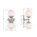 CRYSTORAMA, ORLY SCONCE, WALL SCONCES