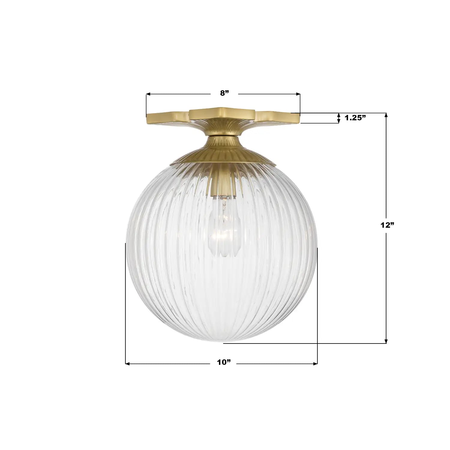 CRYSTORAMA, ORLY SEMI FLUSH MOUNT, FLUSH MOUNT CEILING LIGHTS