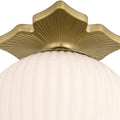 CRYSTORAMA, ORLY SEMI FLUSH MOUNT, FLUSH MOUNT CEILING LIGHTS