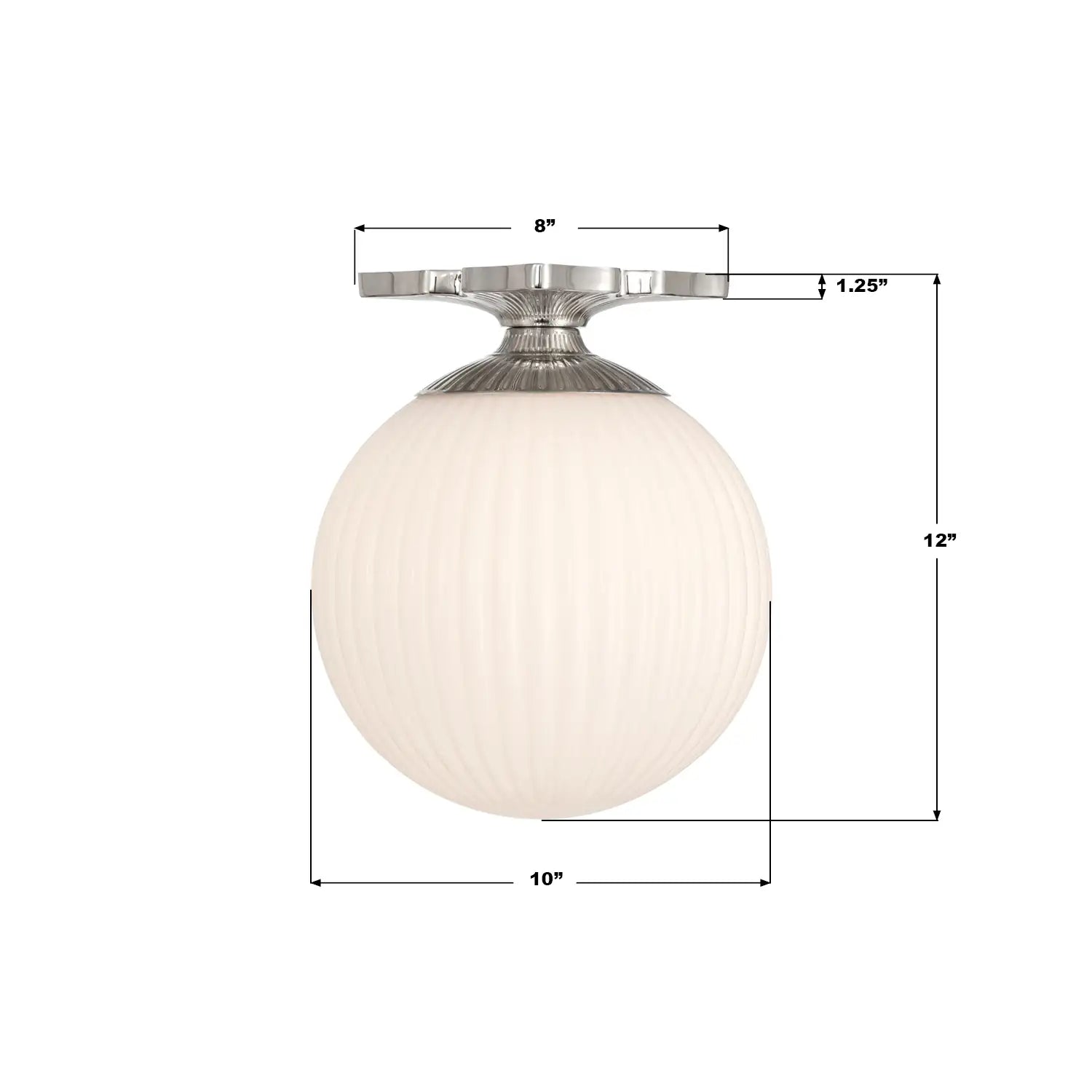CRYSTORAMA, ORLY SEMI FLUSH MOUNT, FLUSH MOUNT CEILING LIGHTS