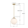 CRYSTORAMA, ORLY PENDANT, PENDANT LIGHT