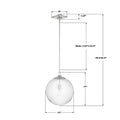 CRYSTORAMA, ORLY PENDANT, PENDANT LIGHT
