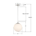 CRYSTORAMA, ORLY PENDANT, PENDANT LIGHT
