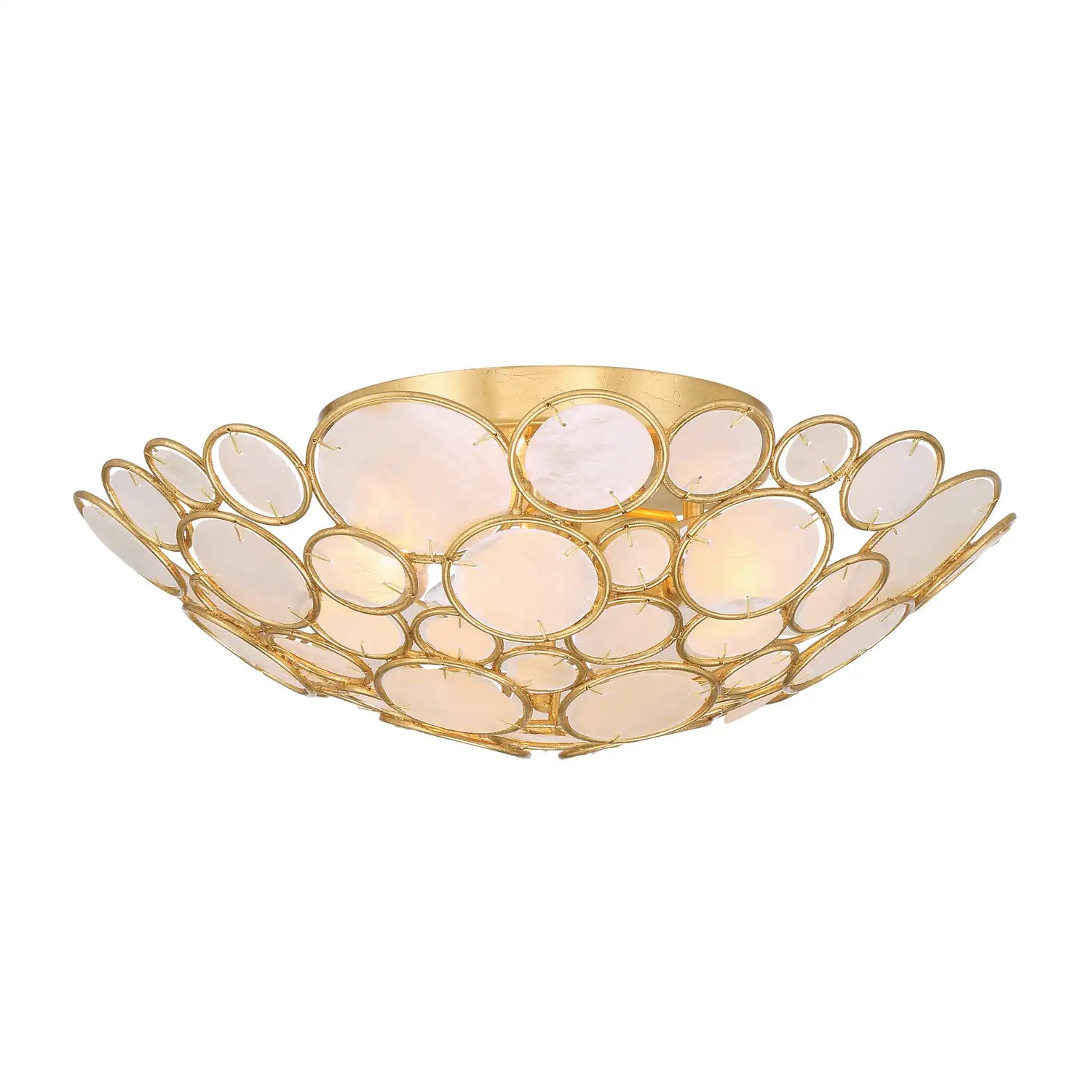 CRYSTORAMA, PALLA SEMI FLUSH MOUNT, FLUSH MOUNT CEILING LIGHTS