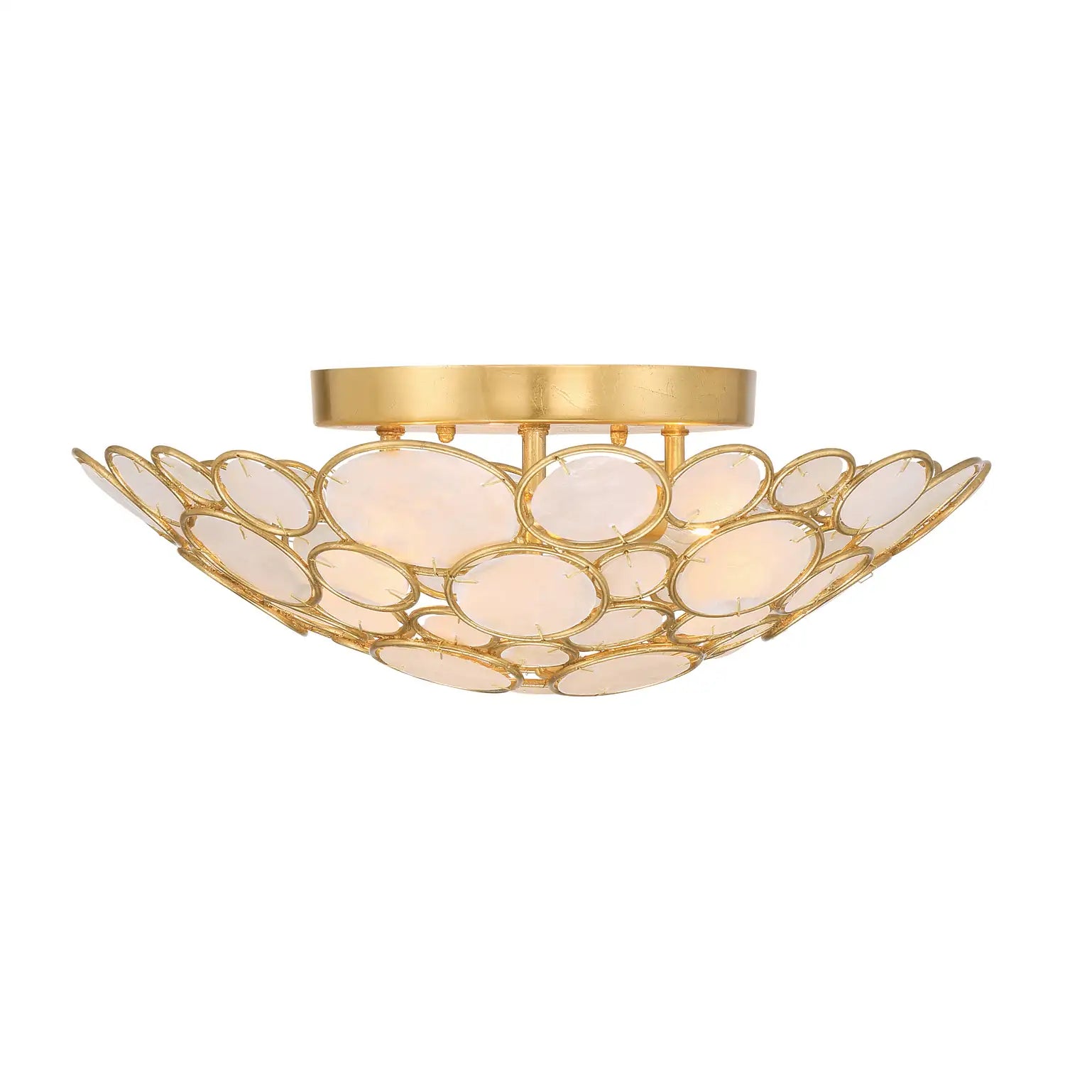 CRYSTORAMA, PALLA SEMI FLUSH MOUNT, FLUSH MOUNT CEILING LIGHTS