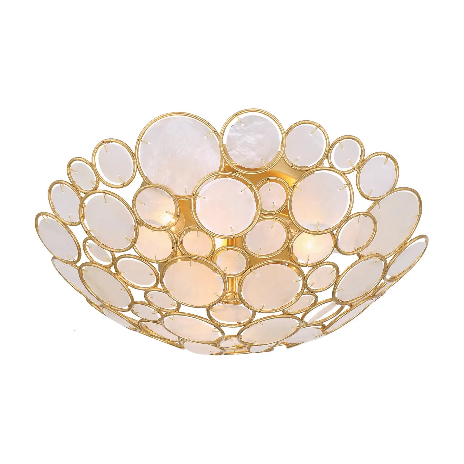 CRYSTORAMA, PALLA SEMI FLUSH MOUNT, FLUSH MOUNT CEILING LIGHTS