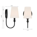 CRYSTORAMA, PAYTON SCONCE, WALL SCONCES