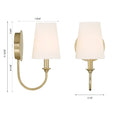 CRYSTORAMA, PAYTON SCONCE, WALL SCONCES