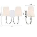 CRYSTORAMA, PAYTON SCONCE, WALL SCONCES
